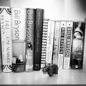 Fabienne D/Oui, j'aime bien Bill Bryson.#shelfie/Flickr